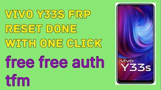 vivo y33s frp by pass {free auth tfm } all vivo mtk latest model frp reset with tfm tool  free 2023