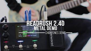 Headrush Series | Update 2.4 Engl Powerball Model | Metal Demo (Pedalboard / Gigboard / MX5)