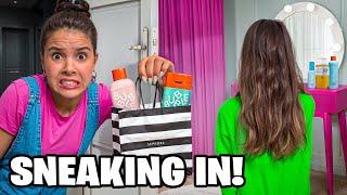 I SNUCK OUT to SURPRiSE My SISTER! *almost caught!!*