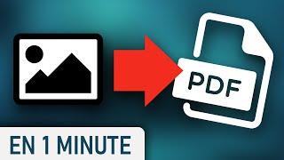 Convertir une image PNG ou JPEG en PDF