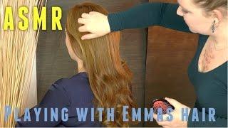 ASMR - Brushing Emma Whispersreds hair :3 || AylaASMR