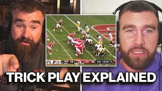 Travis Kelce breaks down his one and only playoff touchdown pass