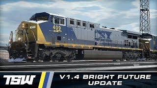 Train Sim World: CSX Heavy Haul -  Update 1.4, Introducing 'Bright Future' Paint Schemes