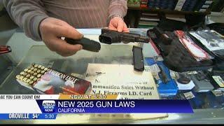 New gun laws going into effect in California