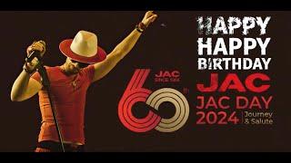 JAC's 60th Anniversary: Celebrate with "Happy Birthday JAC"!