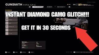 CALL OF DUTY COLD WAR *INSTANT DIAMOND CAMO GLITCH* SUPER BROKEN