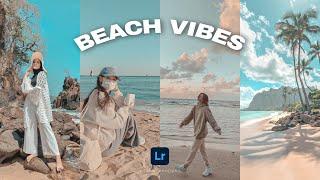 Preset Lightroom Pantai Gratis | Cara Edit Foto Pantai | Beach Vibes| Free DNG
