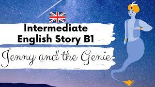 INTERMEDIATE ENGLISH STORY  Jenny and the Genie  Level 3 / B1 | BRITISH ENGLISH WITH SUBTITLES
