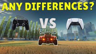 Does The PS5 Controller Affect How I Play Rocket League? | PS4 vs PS5 Comparison