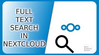 Full text search in Nextcloud