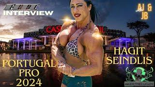 Portugal Pro 24 | Pre Contest Interview #womensbodybuilding Hagit Seindlis  | FBBC 24EP6