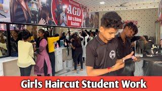 AGD Academy | ladies class | ￼ step haircut, training ￼| salon academy