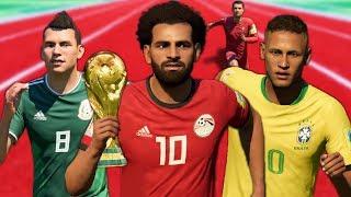 FASTEST PLAYERS IN THE WORLD CUP MODE! (FIFA 18 Speed Test)