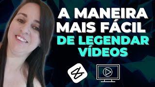 ⏩COMO COLOCAR LEGENDA EM VÍDEO NO CAPCUT PELO PC - LEGENDA AUTOMÁTICA