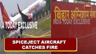 Patna-Delhi SpiceJet Flight Makes Emergency Landing After Wing Catches Fire; No Casualty