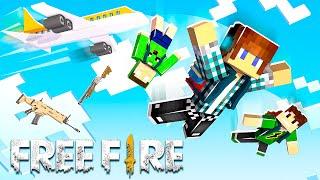 FREE FIRE MALUCO NO MINECRAFT