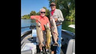 Rustic Rob's Salmon fishing on the Sacramento with Paul and Friends.