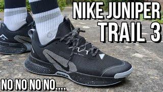 NIKE JUNIPER TRAIL 3 REVIEW - On feet, comfort, weight, breathability and price review!