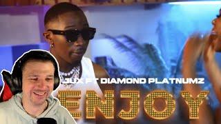 Jux Ft Diamond Platnumz - Enjoy (Official Video) - UK Reaction