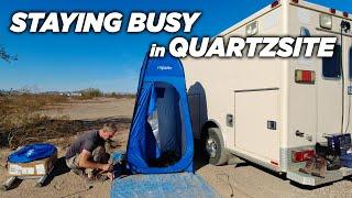 What Are Days Like In Quartzsite... Busy or Boring?