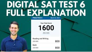 Digital SAT Test 6 Explained By A Perfect Scorer