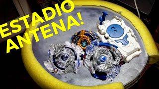 VOLVIO EL ESTADIO ANTENA! BATTLE ROYALE Nightmare Vs Drain Fafnir Vs Longinus | Beyblade Burst Arg