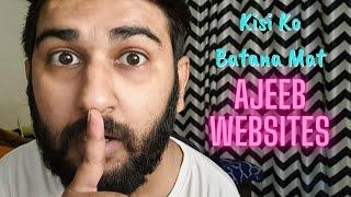 Ajeeb Websites  - Weird Websites On The Internet You Should Visit - Hindi - AsliSachin