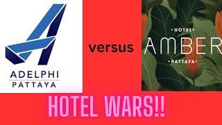 amber vs adelphi - which hotel is right for you in Pattaya Thailand?