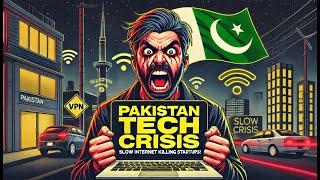 Pakistan Tech Crises | Slow Internet killing Startups Web Summit 2024