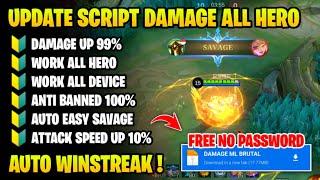 UPDATE TERBARU‼️SCRIPT DAMAGE 1 HIT ENEMY BOT MOBILE LEGENDS TERBARU 2024 ANTI BANNED NO PASSWORD