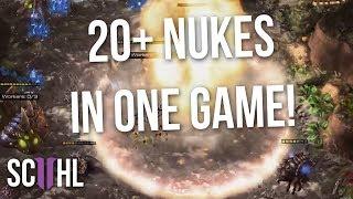 20+ NUKES IN ONE GAME! - Starcraft 2: Serral vs Innovation