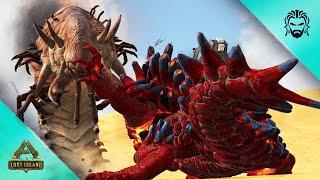 Hunting Down Deathworms with my Max Level Magmasaur! - ARK Lost Island [DLC E24]