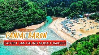 Pantai Baron Yogyakarta Paling Mudah Diakses