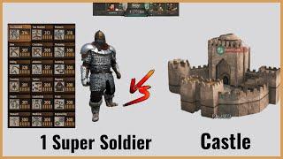 1 Super Soldier VS Bannerlord : Mount and Blade 2 Bannerlord