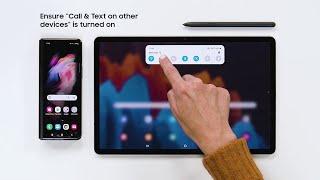 How to enable texting across devices | Samsung
