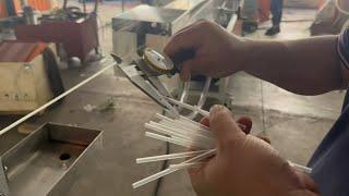 drinking straw machine:straw extrusion machine | straw extruder machine | how to make straws