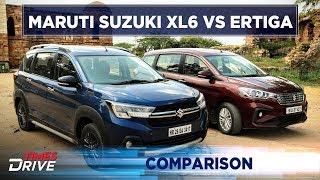 Maruti Suzuki XL6 vs Maruti Suzuki Ertiga | Comparison | Times Drive