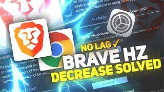 Fix Brave / Chrome Hz Down Or Lag Scrolling | Smooth Scrolling