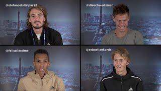 Tsitsipas, Schwartzman, Auger-Aliassime, Korda - #EscapeGame | Rolex Paris Masters 2021