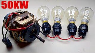 15000W AC Transformer Copper Coil 220V Light bulb United Science Experiments