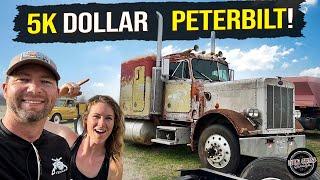 WILL IT RUN?! Parked for 20 + years, 1984 Peterbilt 359!