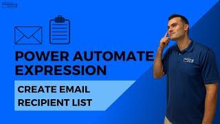Power Automate | Create Email Recipient List