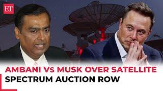 Ambani Vs Musk: Reliance lobbies for satellite spectrum auction; Starlink boss says ‘unprecedented’