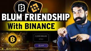 Blum Friendship with Binance | Blum Airdrop Update | Blum Listing Date | Blum Coin | albarizone