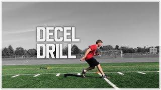 Deceleration to Acceleration - Reaction Drill | Change of Direction