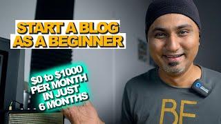 How to START A BLOG as a BEGINNER to MAKE MONEY ONLINE in 2021 (ft Bluehost)| Blogging for Beginners