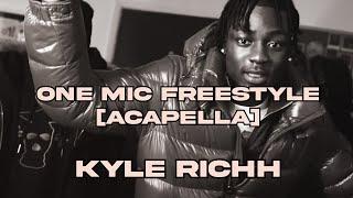 Kyle Richh - One Mic Freestyle (Vocals/Acapella)