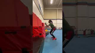 Slow Motion Box Jump #shorts | Olivia Henry Two