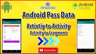 Android Pass Data from One Activity to Other Activity