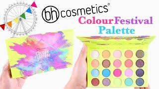 Bh Cosmetics Colour Festival Palette Review + Swatches